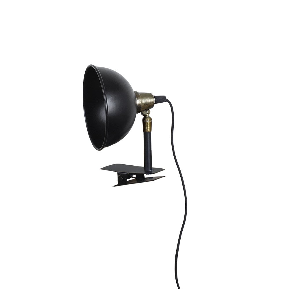 Lampa Pelle Klämma Svart