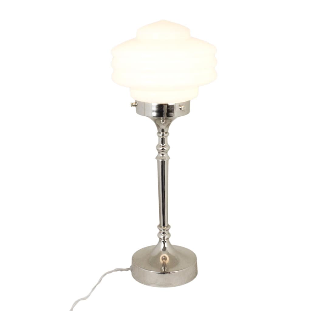 Bordslampa Valter Nickel/Opal Beige