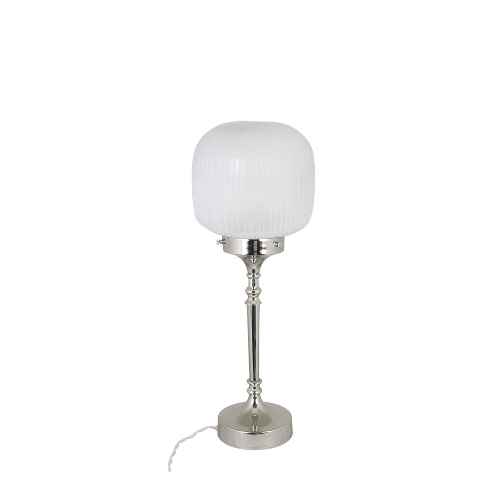 Bordslampa Eli Nickel/Frost Liten